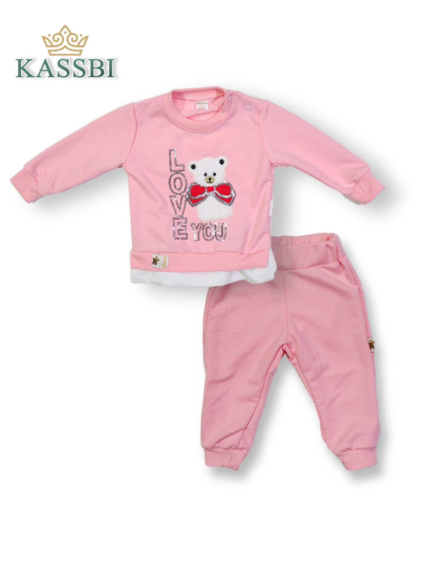 Pyjama bébé 2 pièces En coton interlock - fille