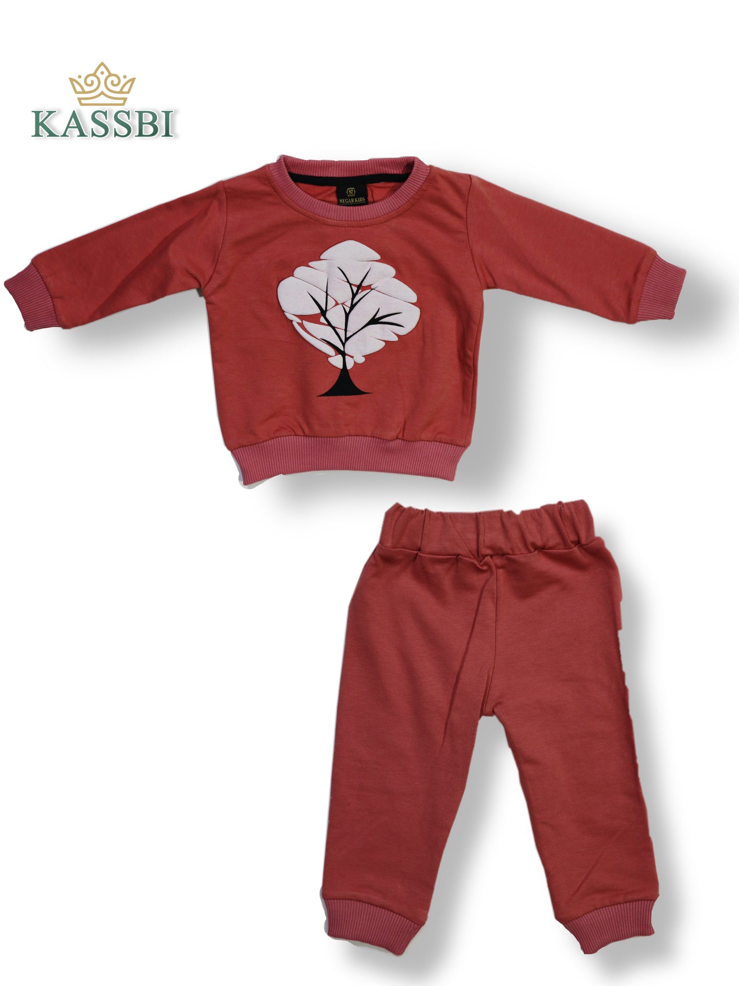 Tricot + Pantalon En Coton - Fille