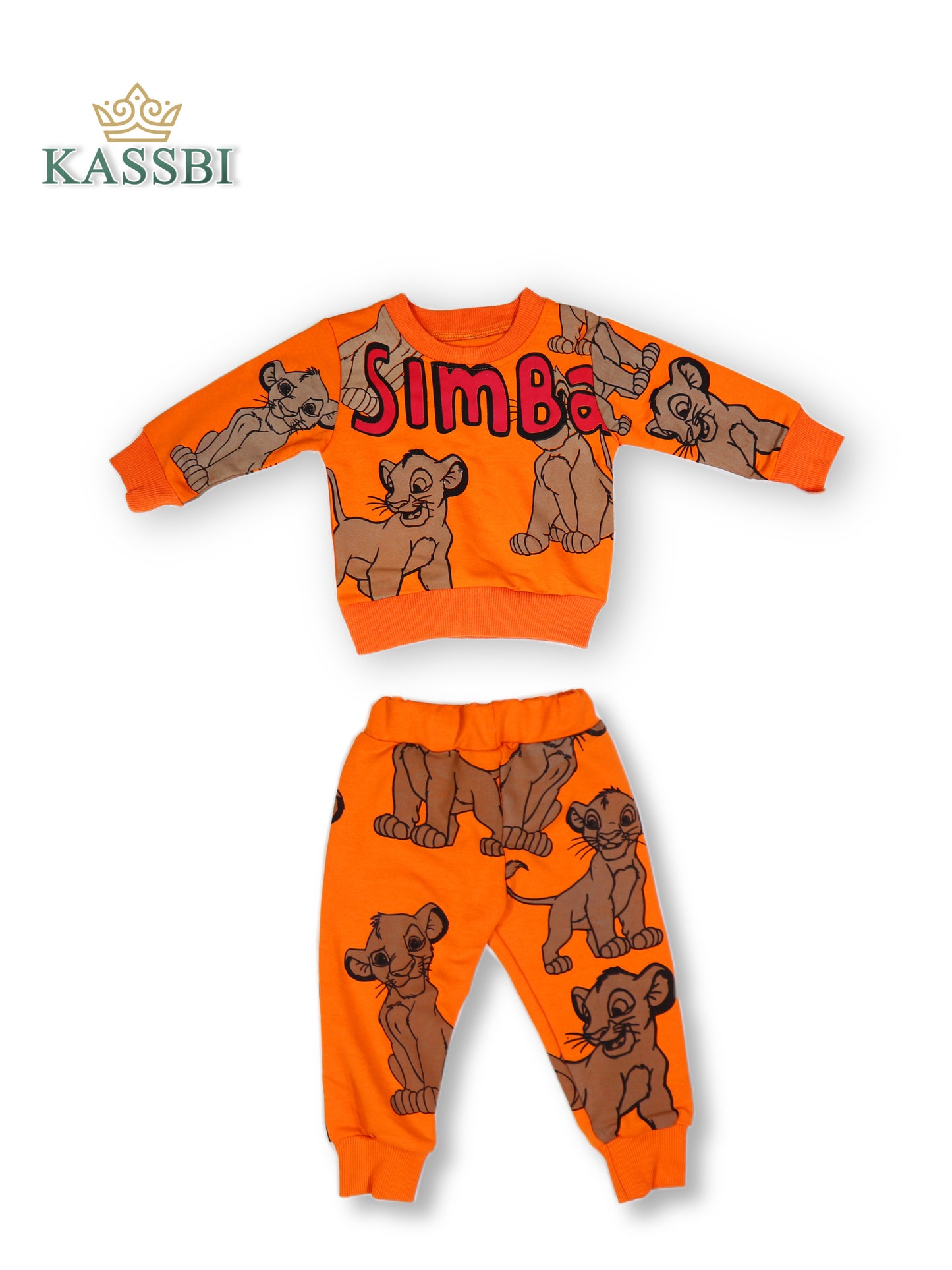 Ensemble Tricot + Pantalon - Motif Simba
