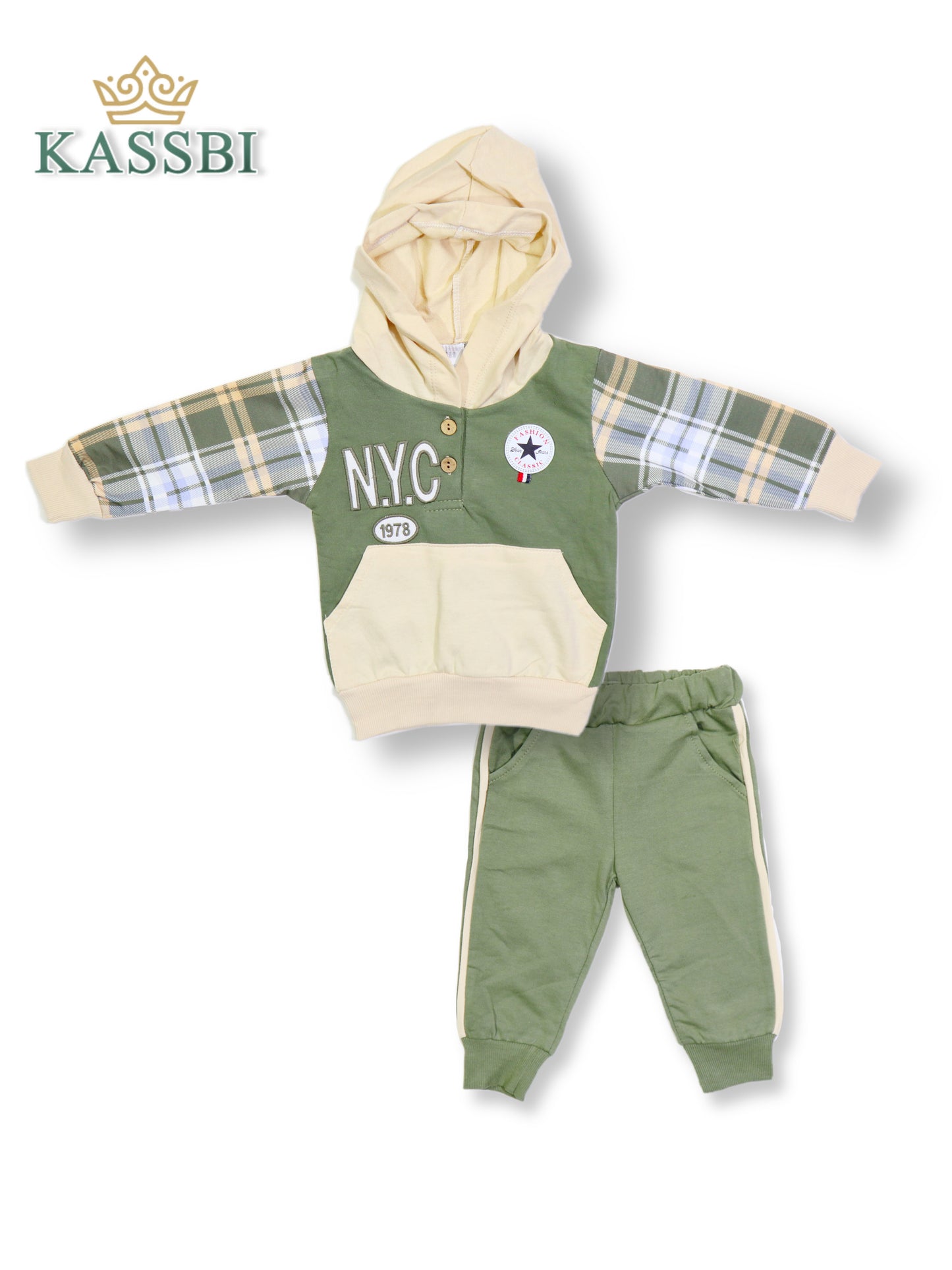 Sweat à capuche + Pantalon - Coton