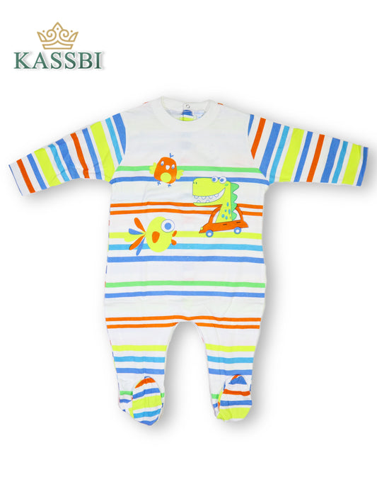 Grenouillère , Pyjama bébé dors-bien à ouverture ventrale