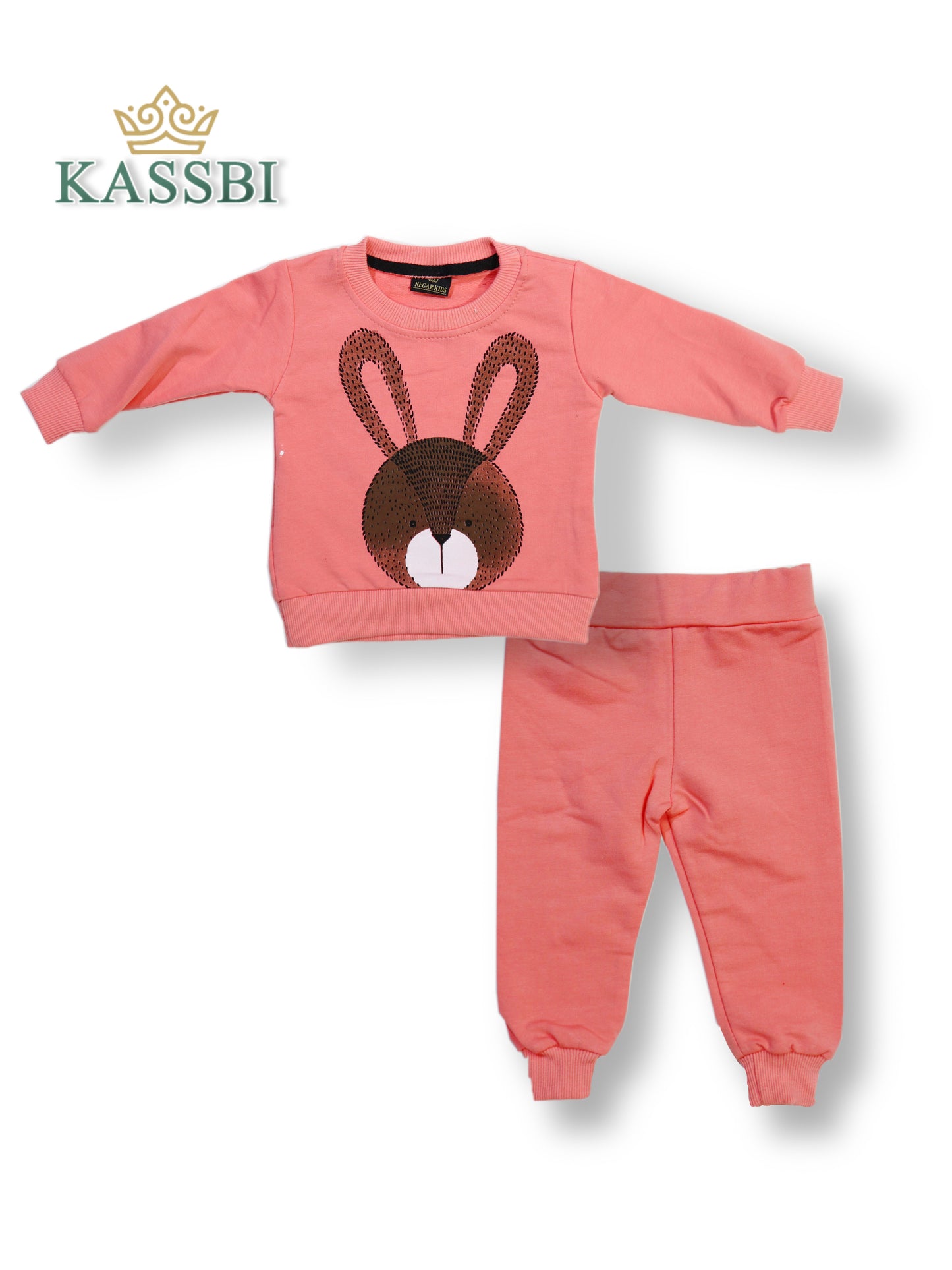 Tricot + Pantalon En Coton - Fille