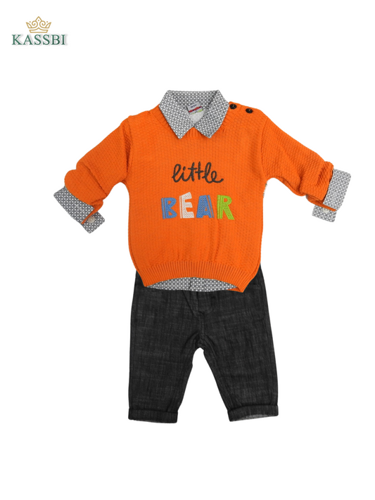 Ensemble Chemise + Tricot + pantalon - LITTLE BEAR - Cérémonies