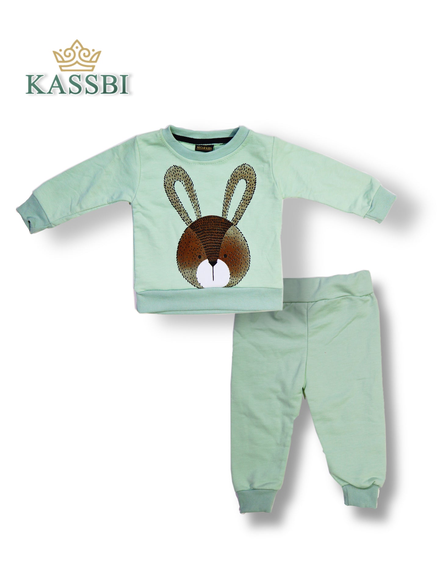 Tricot + Pantalon En Coton - Fille