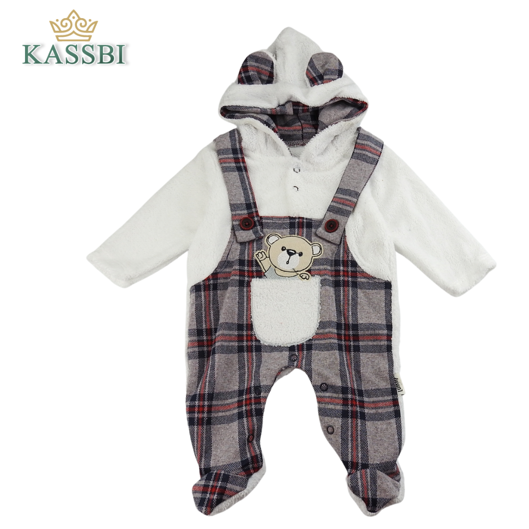 Grenouillère Chaude en peluche