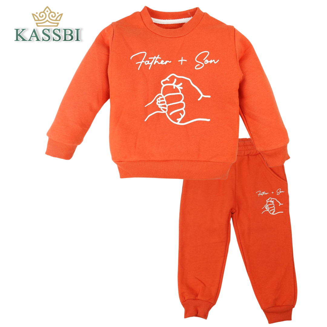 Sweat + Pantalon - Father&Son - Molleton (مبطن )