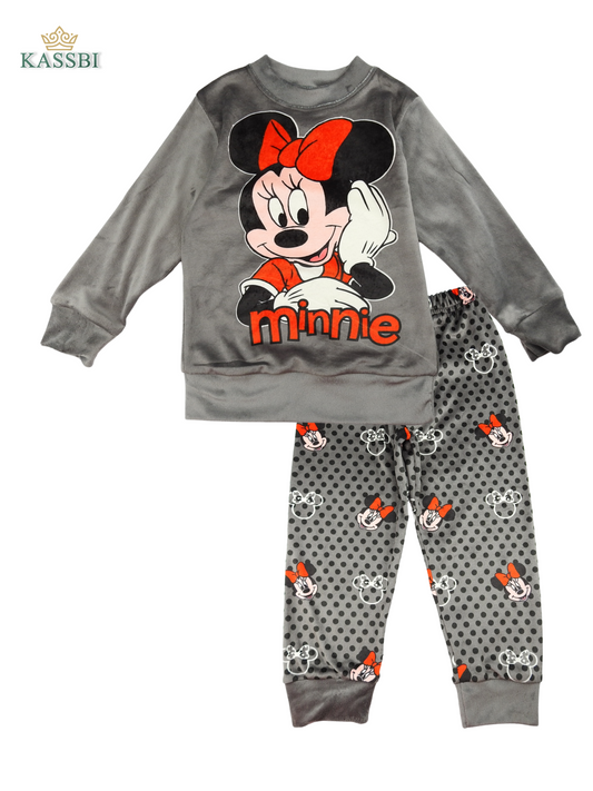 Pyjama fille Disney® en velours -minnie -