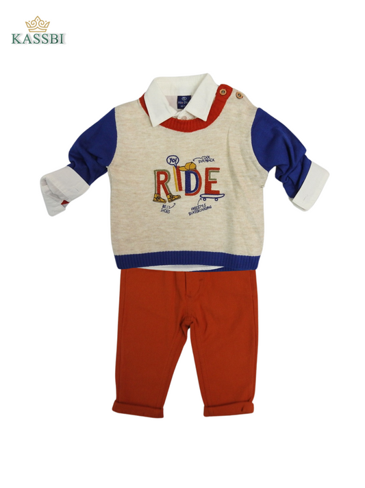 Ensemble Bébé Garçon “Ride” – Look Élégant
