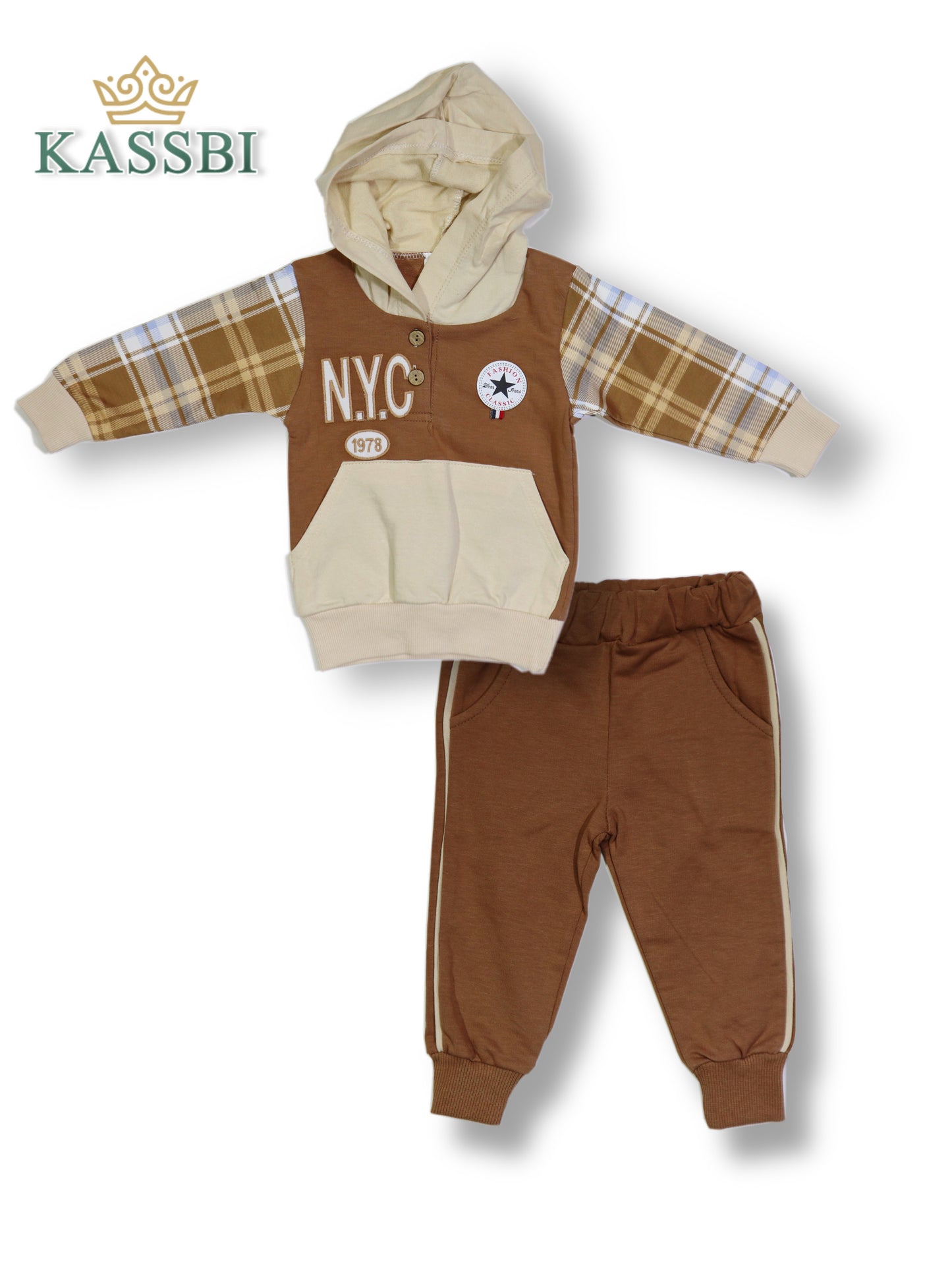 Sweat à capuche + Pantalon - Coton