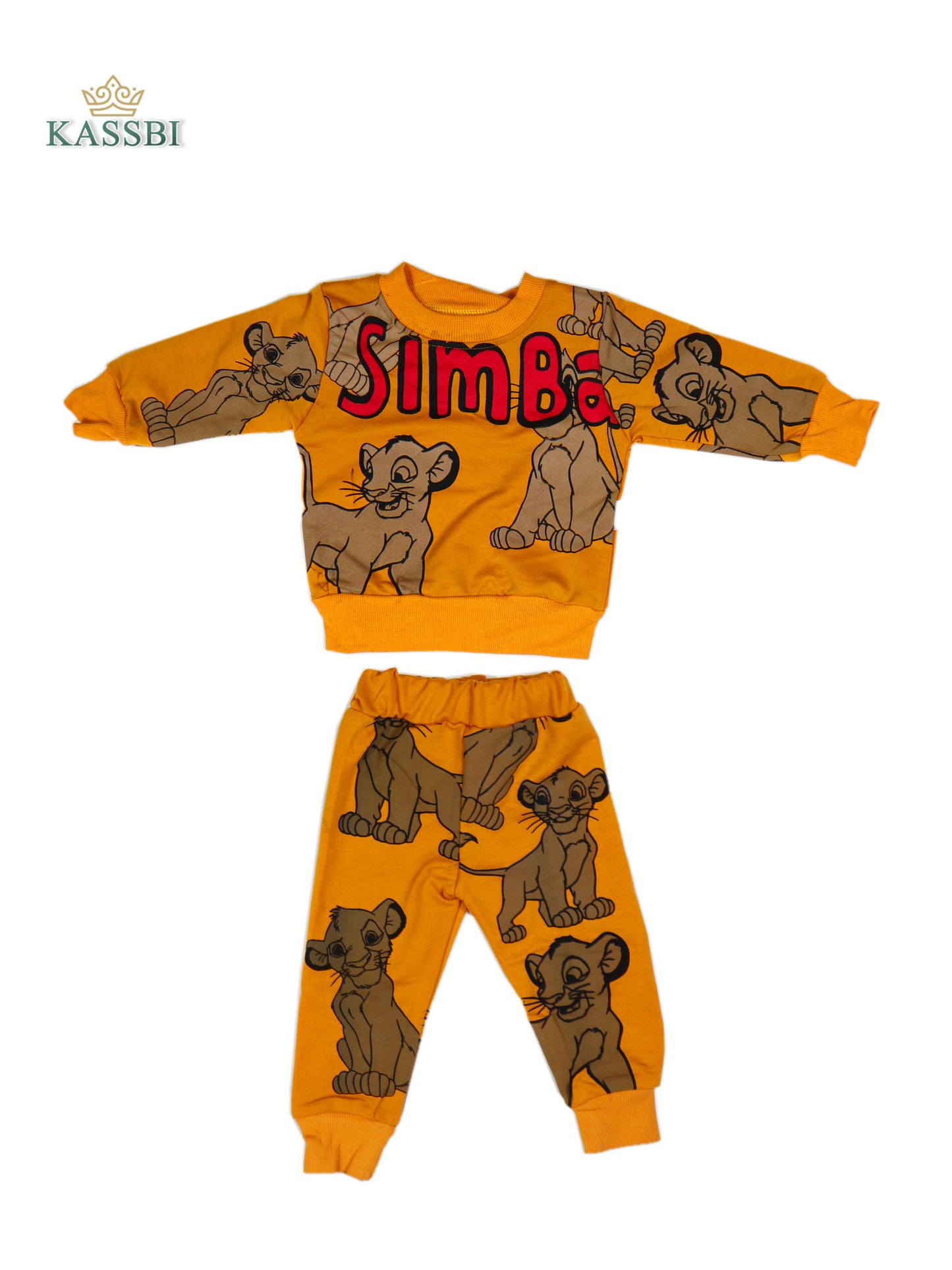 Ensemble Tricot + Pantalon - Motif Simba