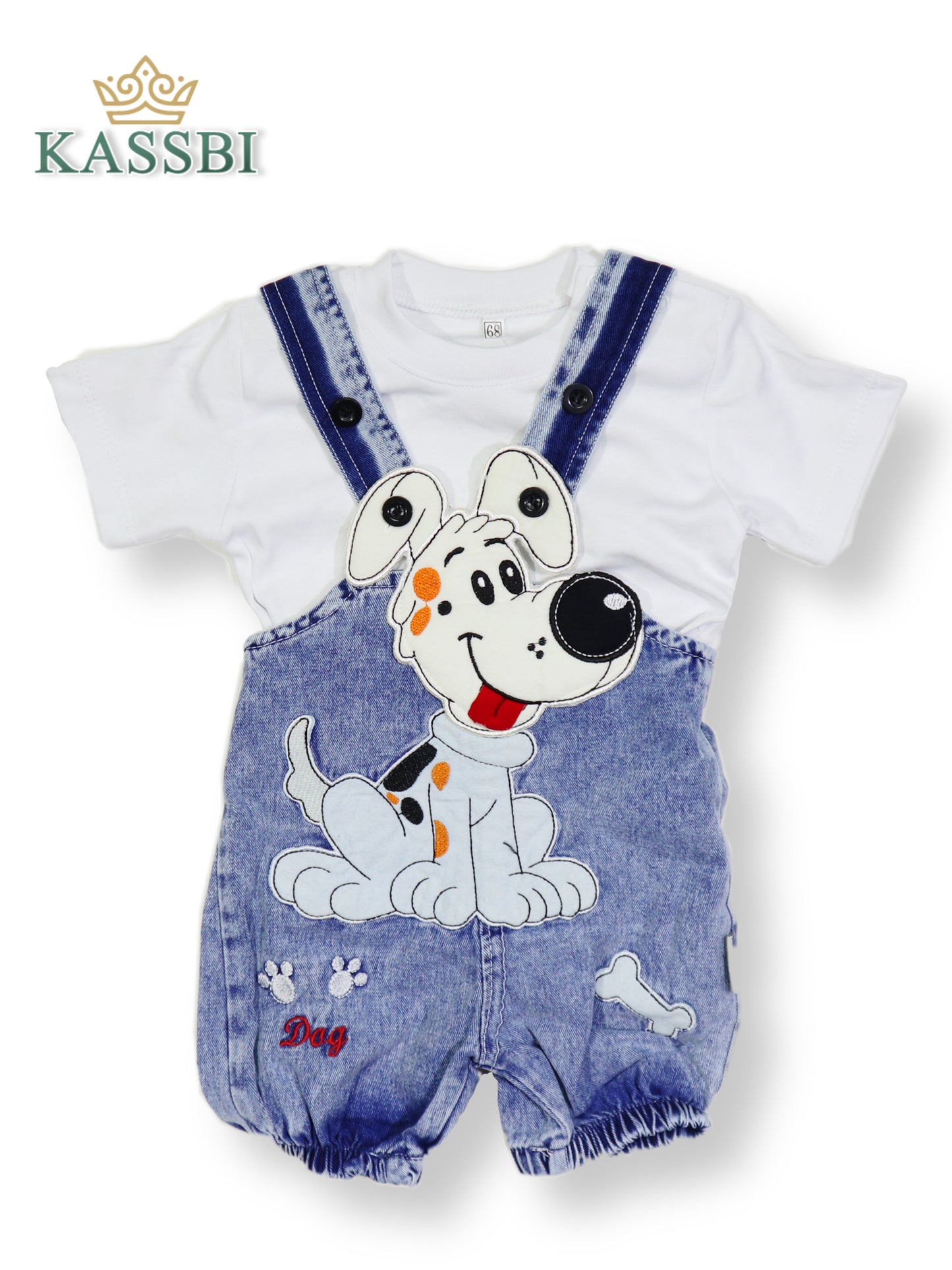 Salopette + Tee-shirt - Jean