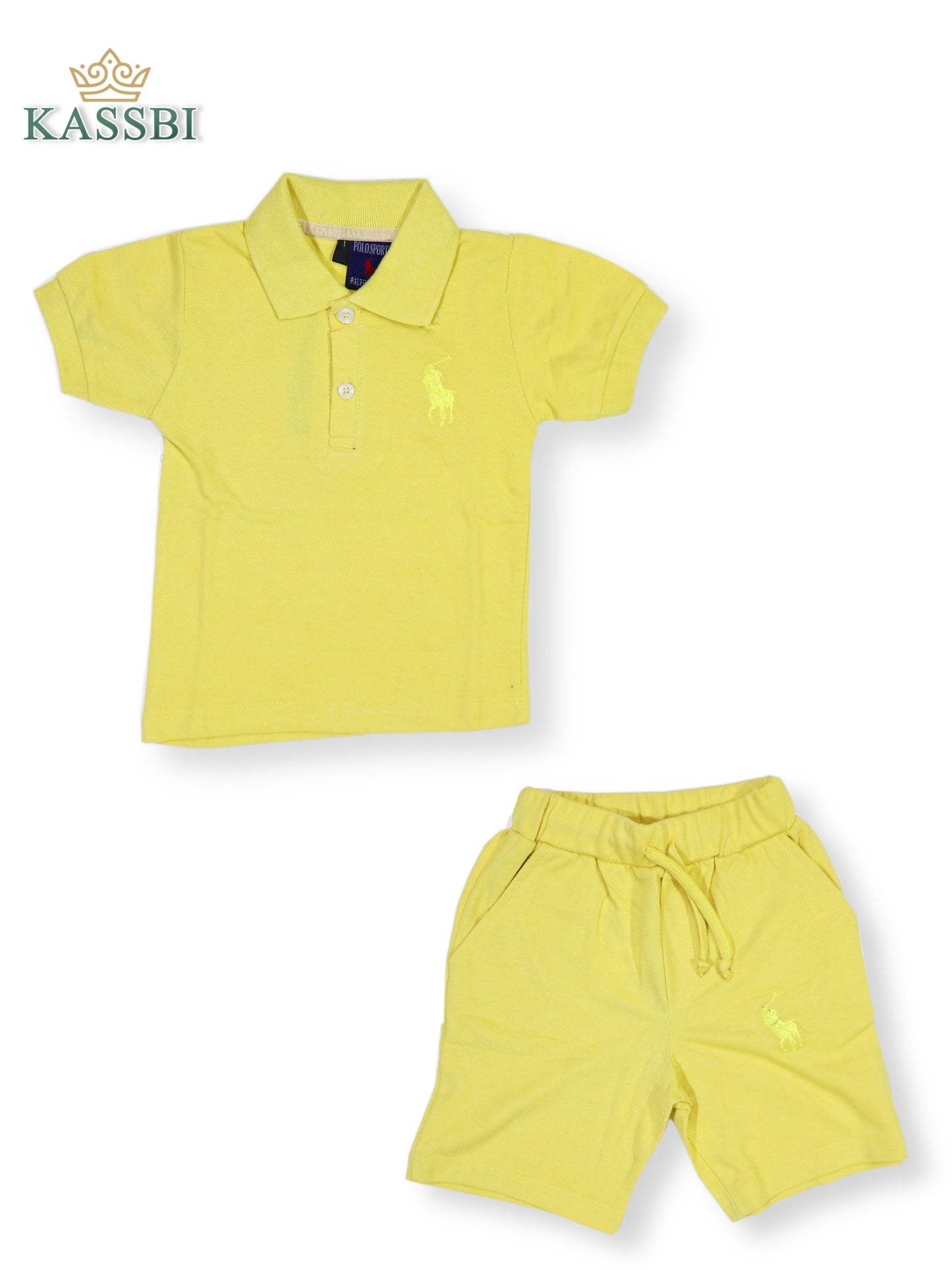 Polo + Short en maille piquée - Bebe Garçon
