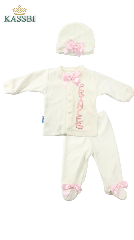 Tricot + Pantalon + Bonnet - Velours