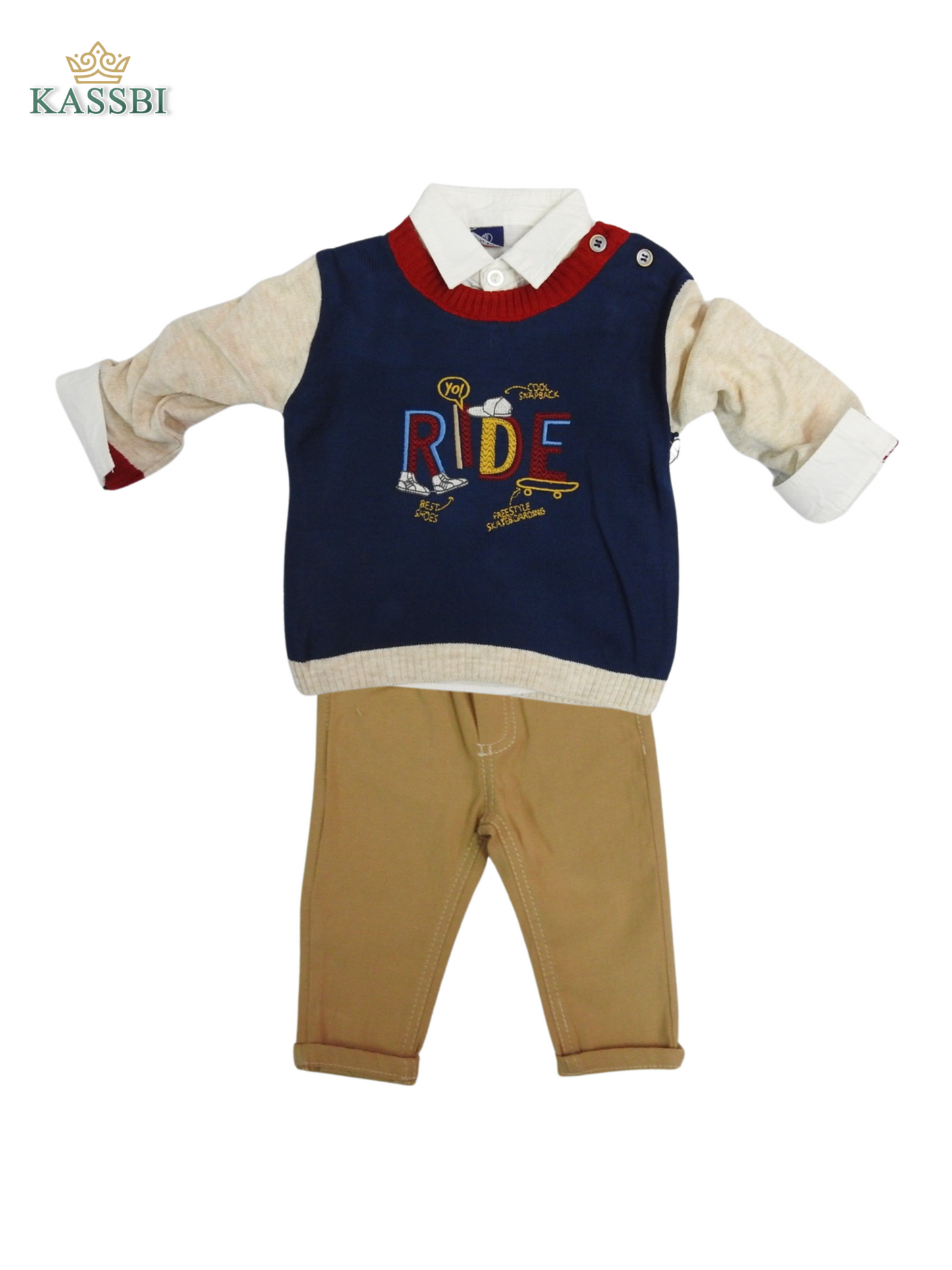 Ensemble Bébé Garçon “Ride” – Look Élégant