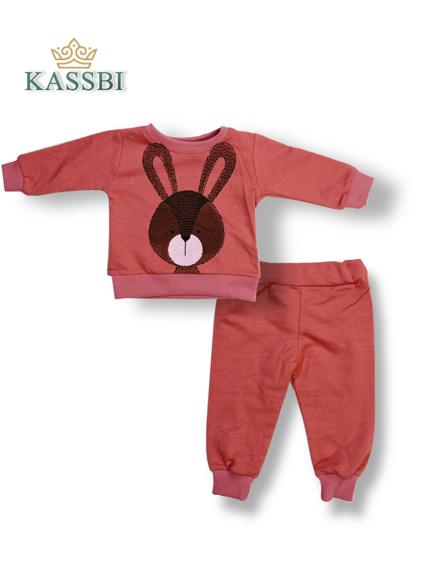 Tricot + Pantalon En Coton - Fille