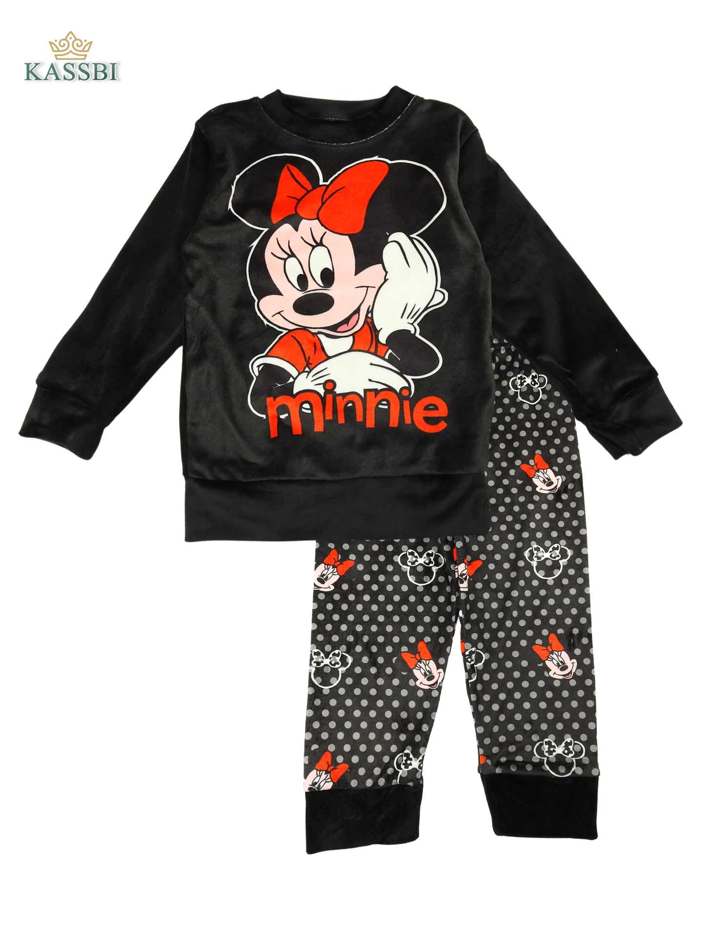 Pyjama fille Disney® en velours -minnie -