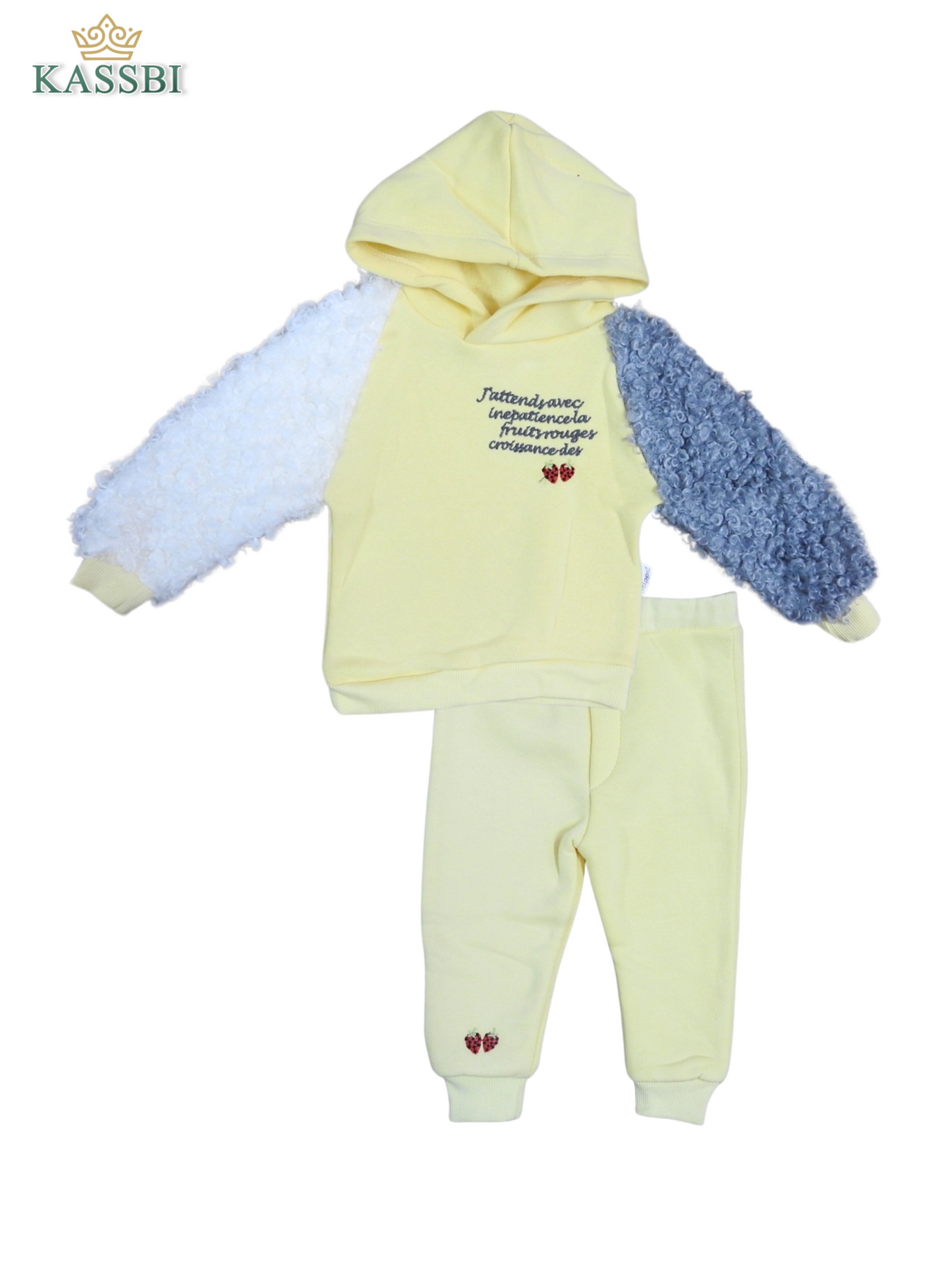 Ensemble à capuche en Molleton( مبطن )