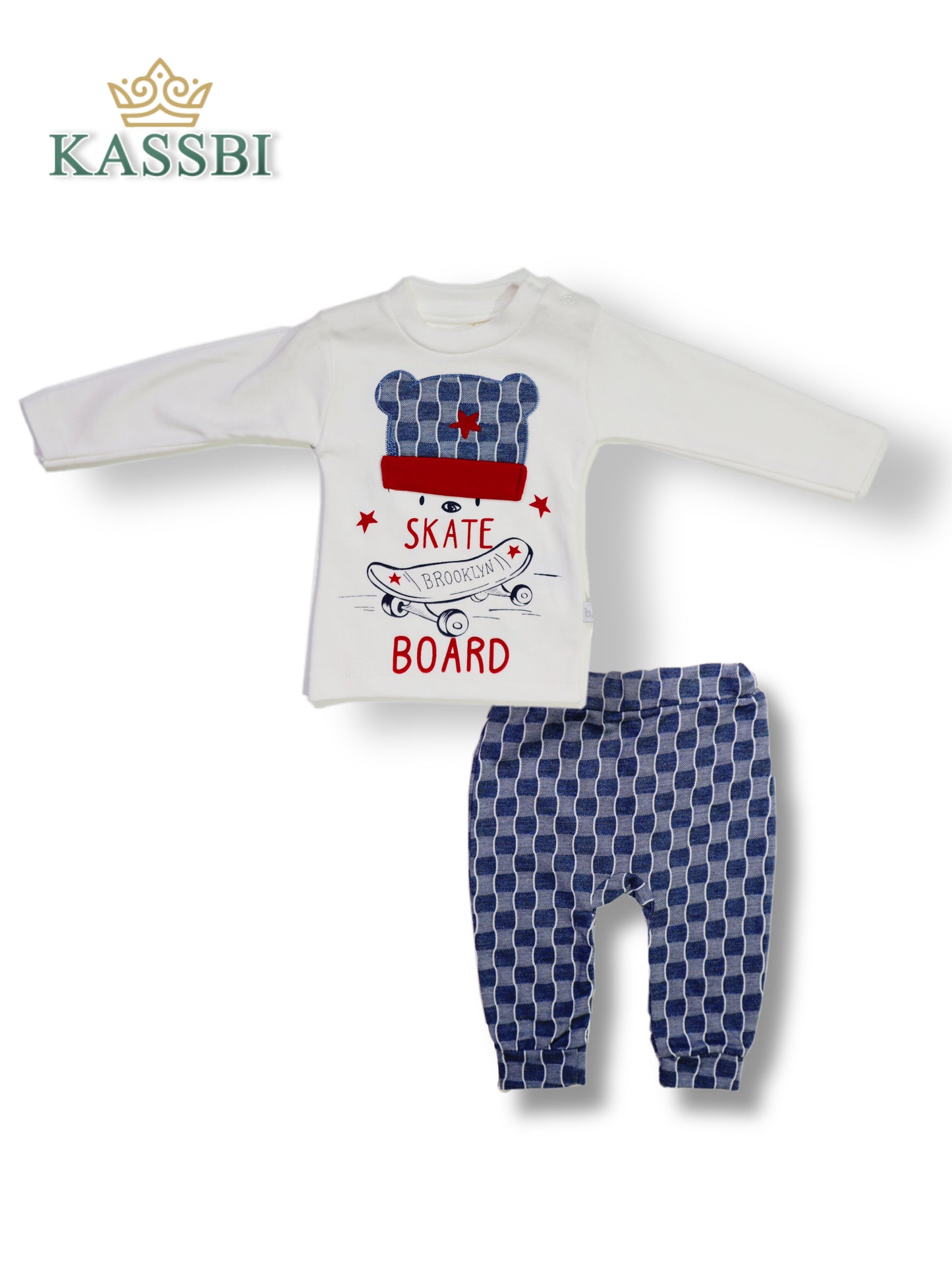 Ensemble bébé Naissance 2 pc Tricot + Pantalon