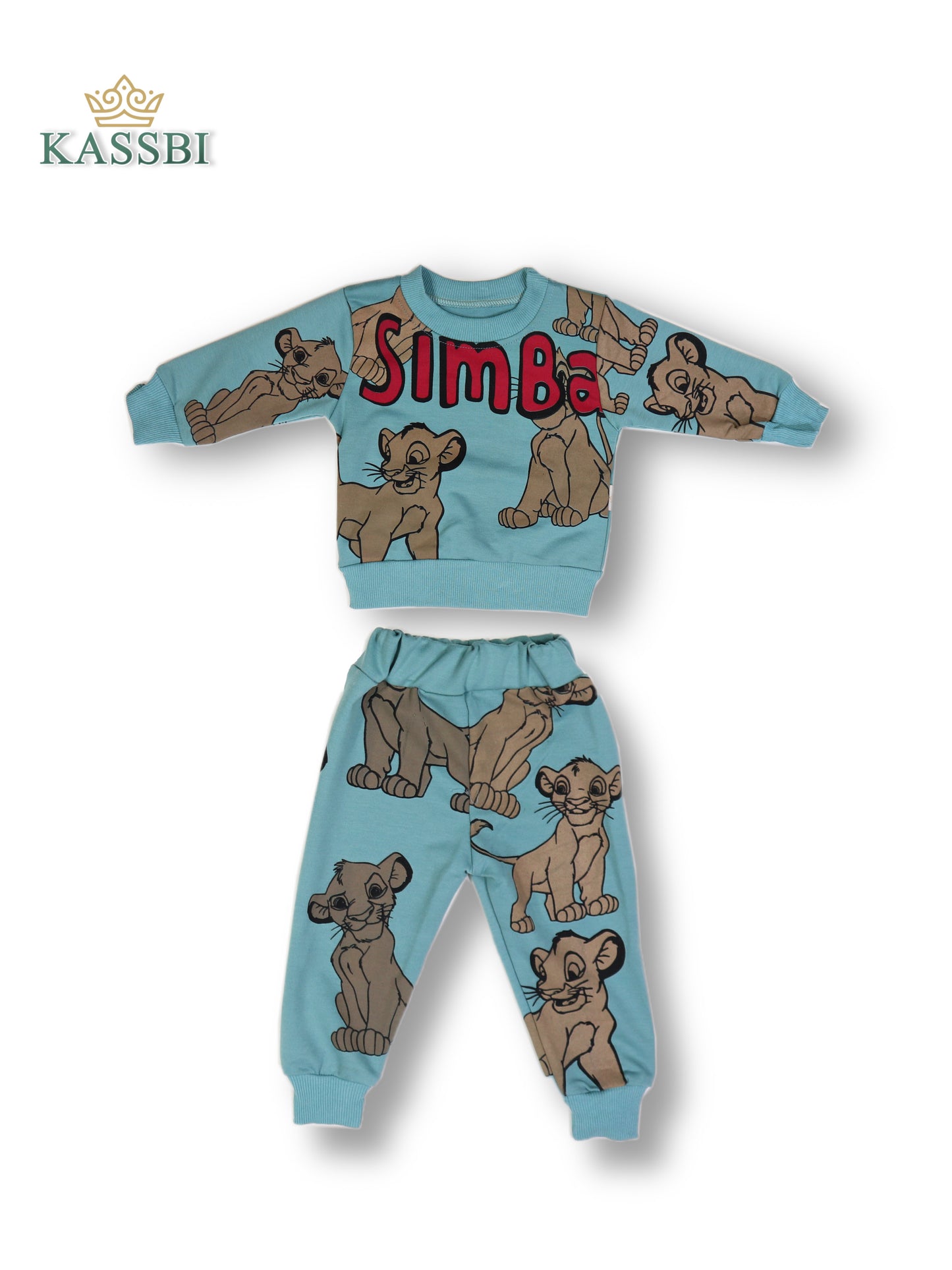 Ensemble Tricot + Pantalon - Motif Simba