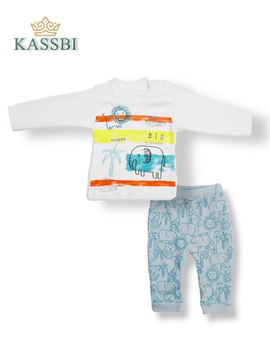 Ensemble Tricot + Pantalon - Coton