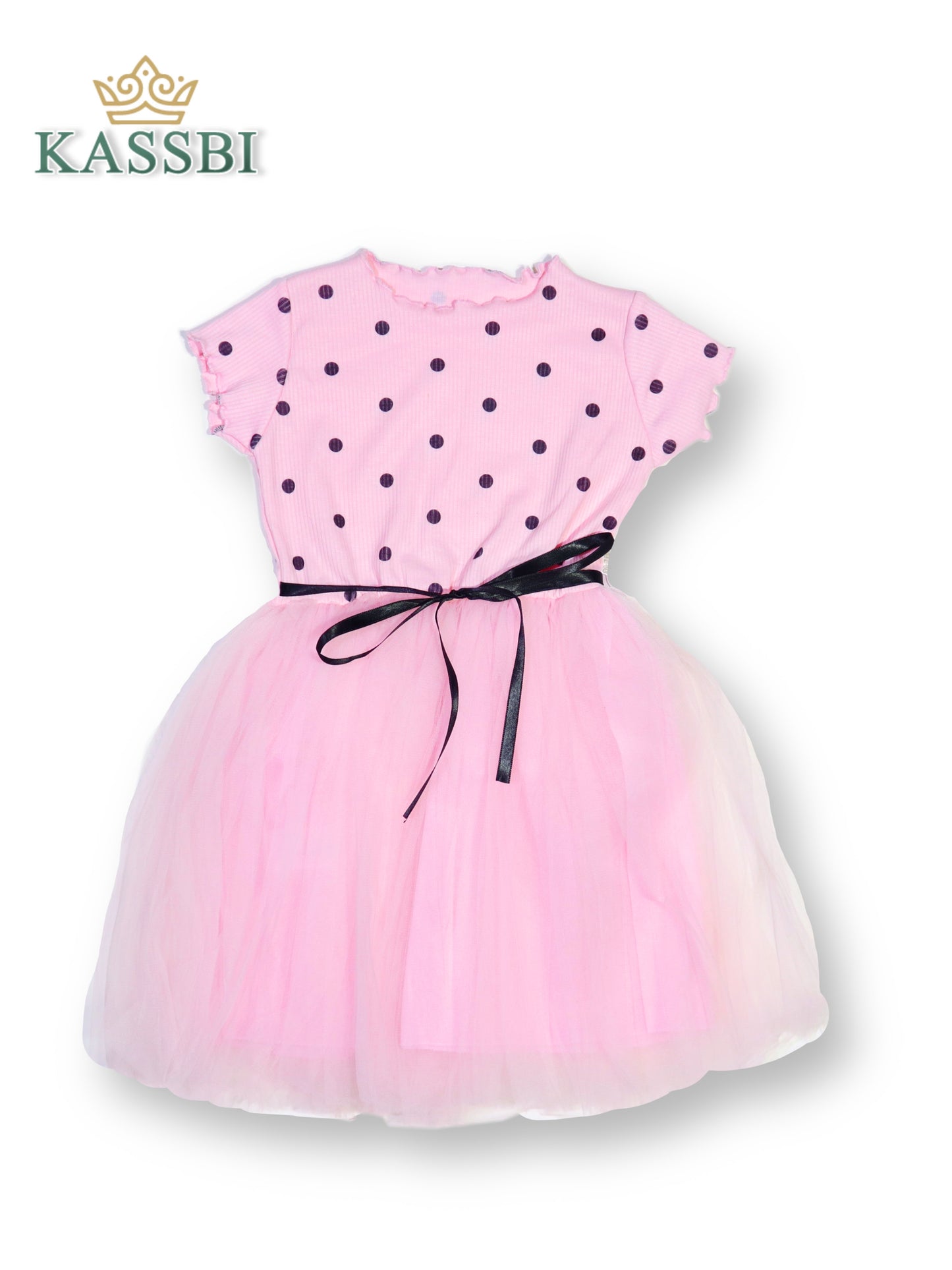 Robe de cérémonie fille a manches courtes