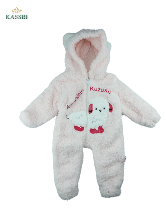 Combinaison à capuche en Sherpa - Fille