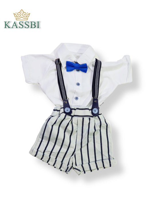 Chemise et nœud papillon + Short  garçon -