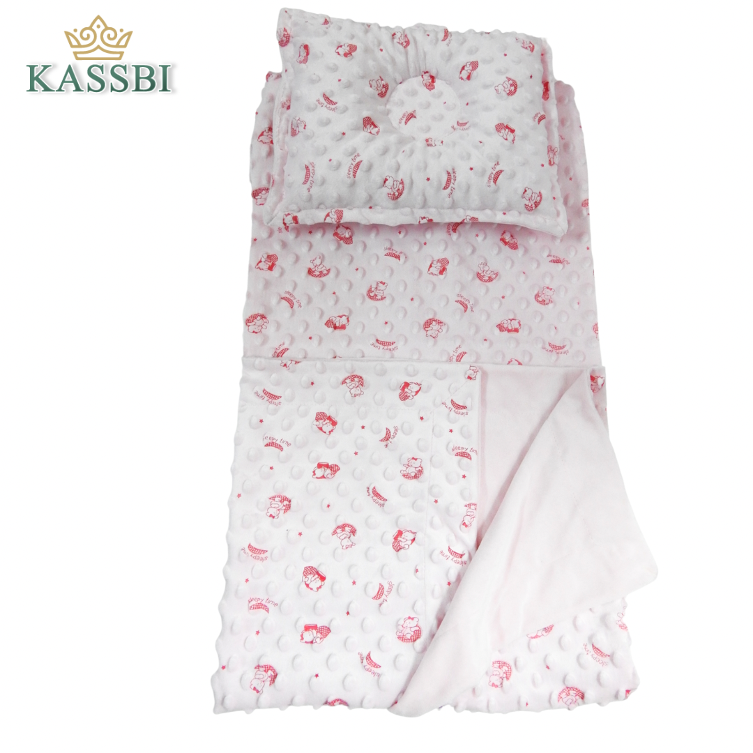 Couverture 80X80 + oreiller