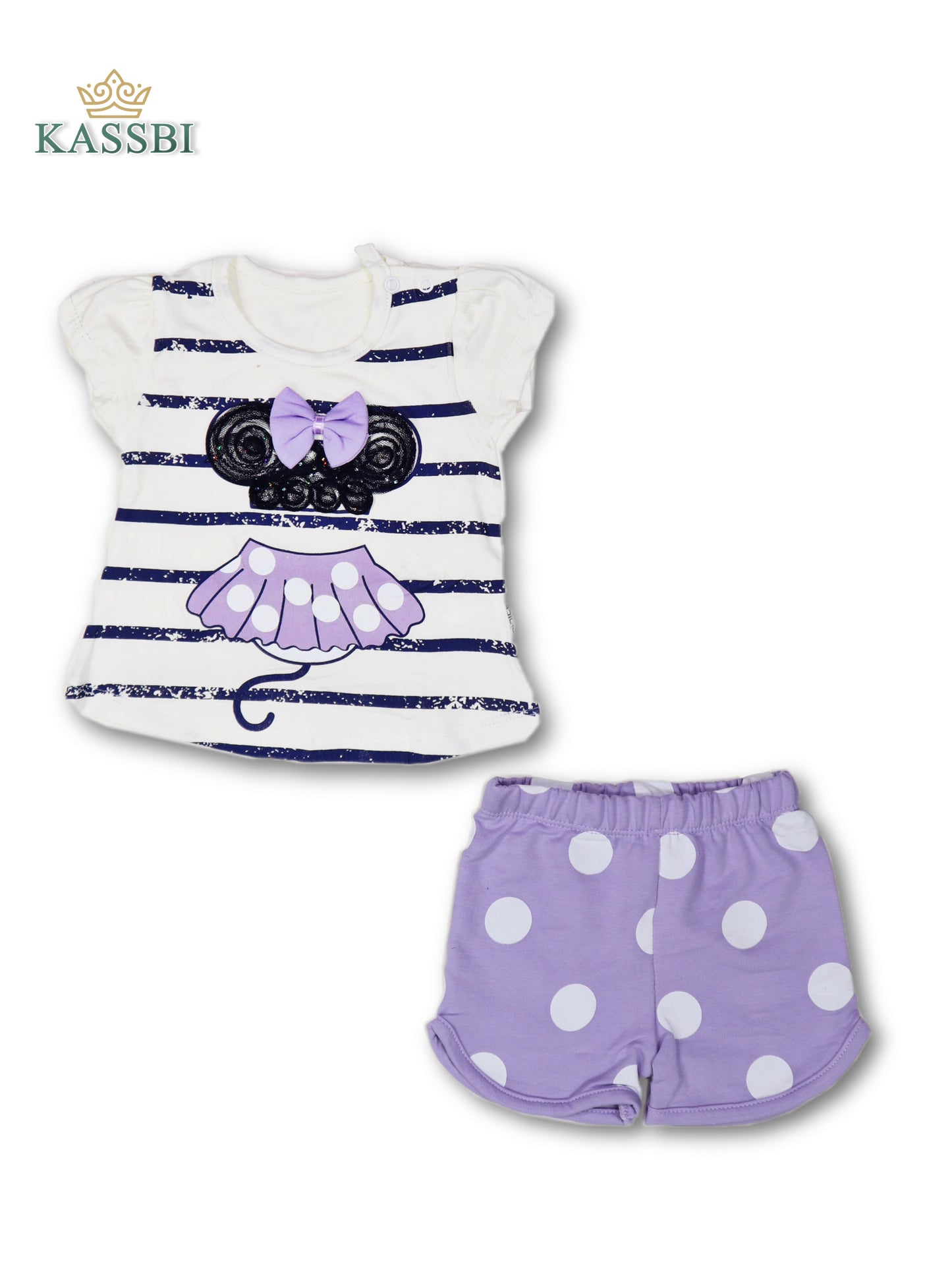 T-shirt et short En Coton - Fille