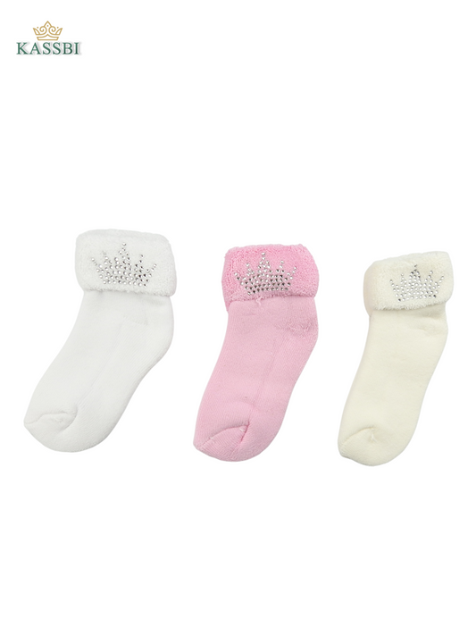 Lot 3 paires de chaussettes - coton