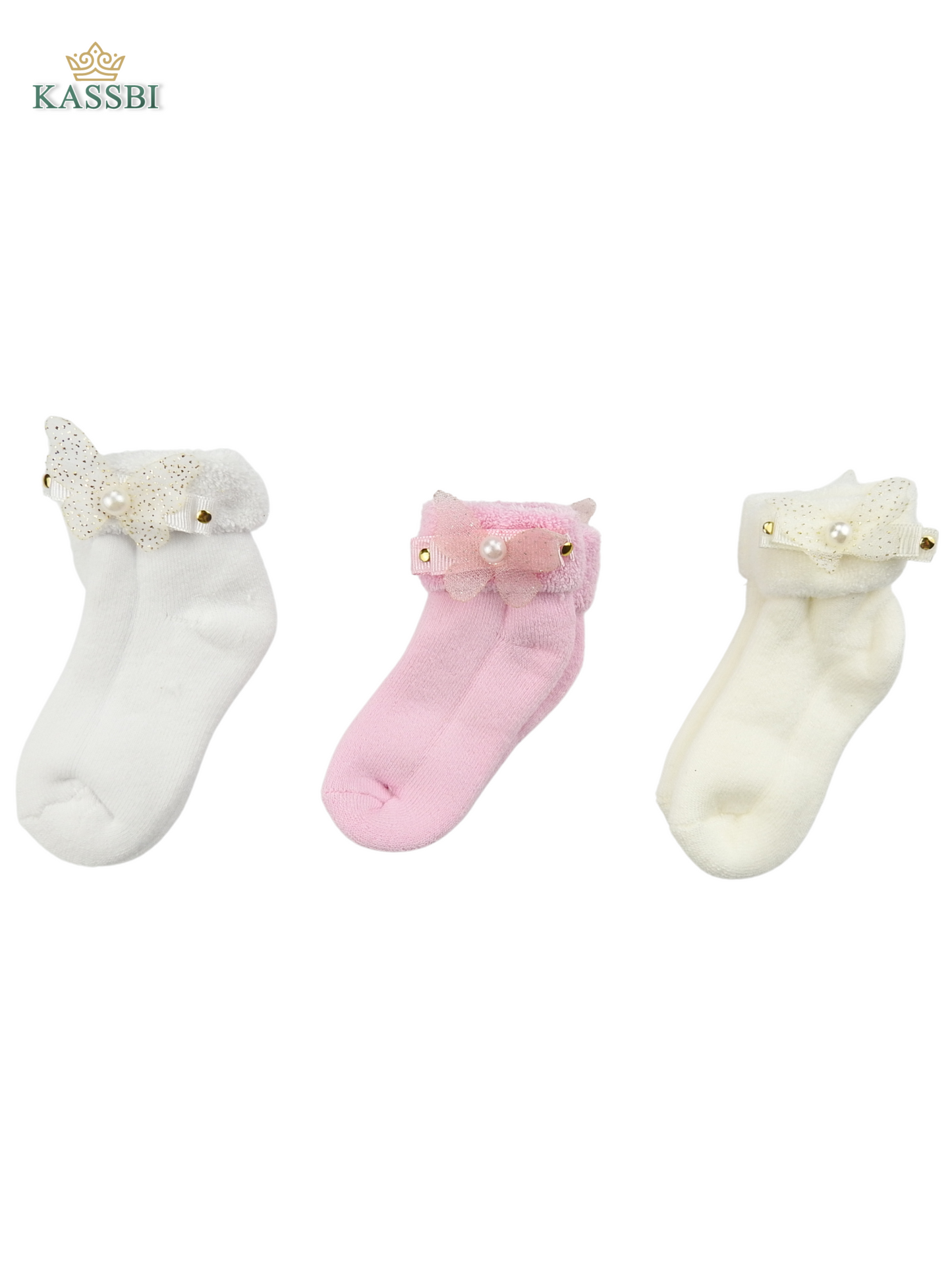Lot 3 paires de chaussettes - coton