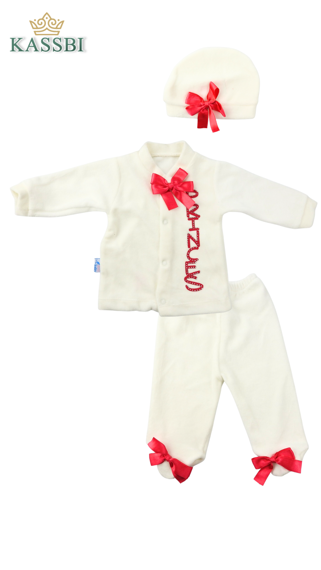 Tricot + Pantalon + Bonnet - Velours