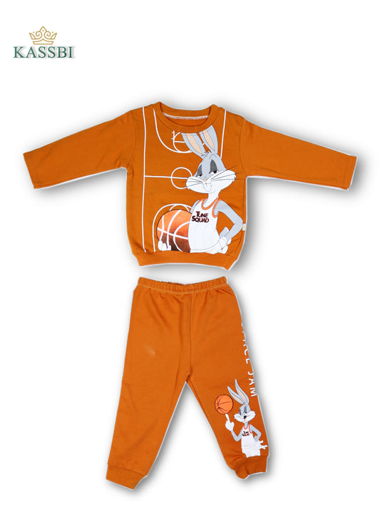 ENSEMBLE EN COTON SWEAT+ JOGGING POUR GARÇON