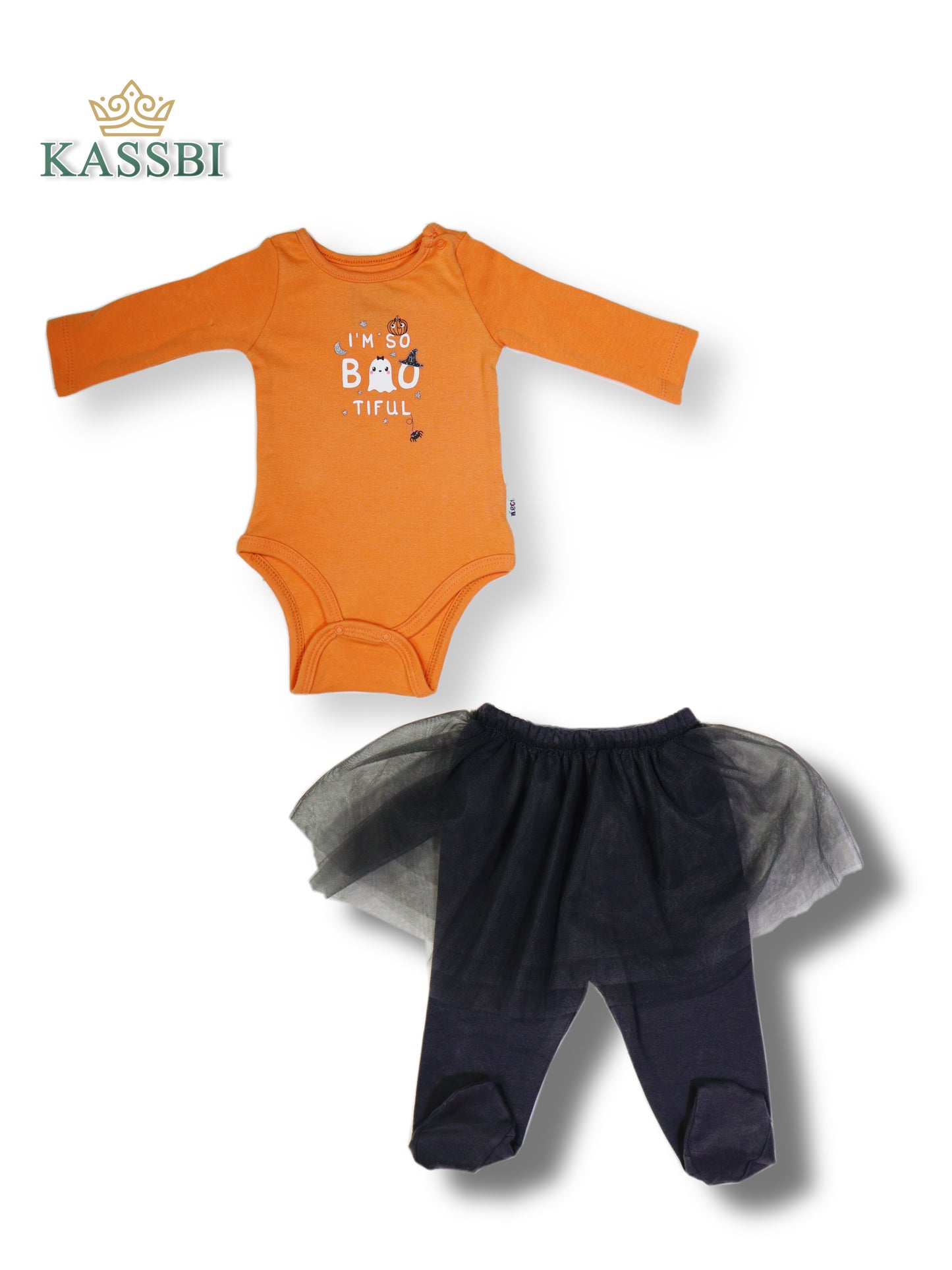 Body + Pantalon en tulle pailleté - Coton - Fille