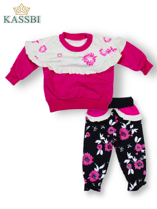 Pyjama bébé 2 pièces En coton interlock - fille
