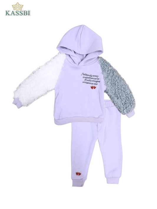 Ensemble à capuche en Molleton( مبطن )