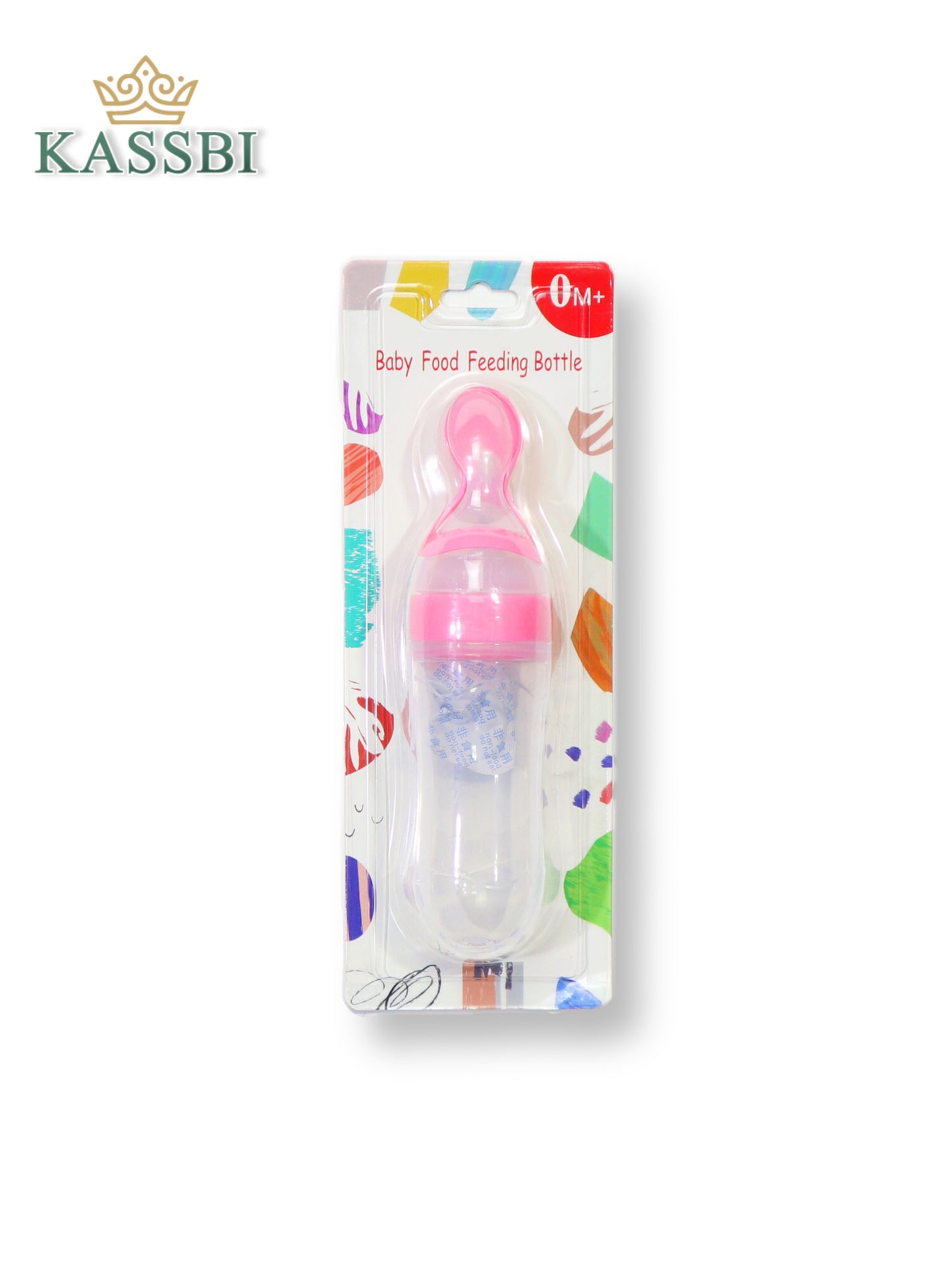 Biberon pour bébé, biberon avec cuillère pour les tout-petits