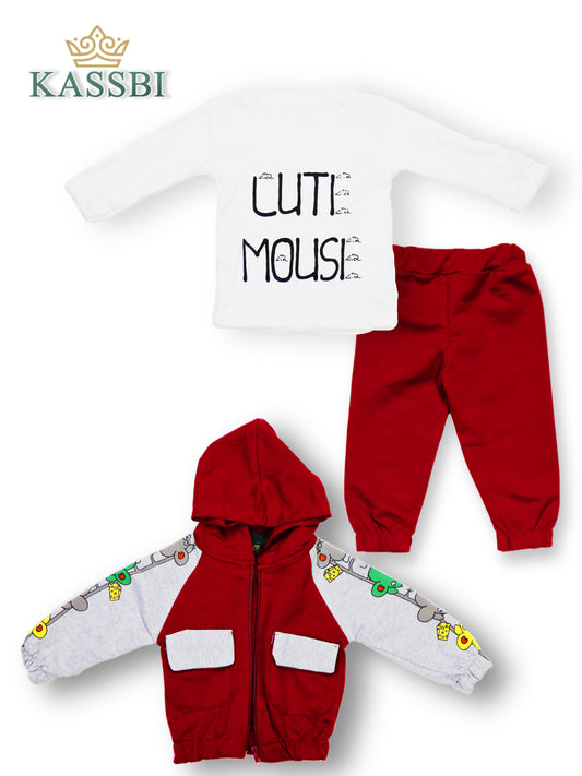 Ensemble tricot , pantalon , cardigan