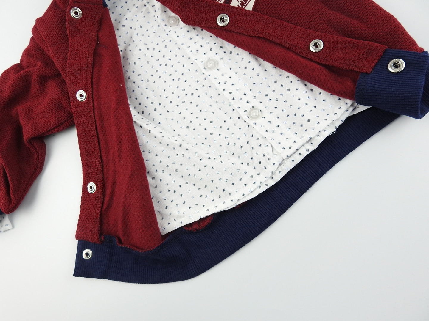 Pull avec button + chemise + pantalon