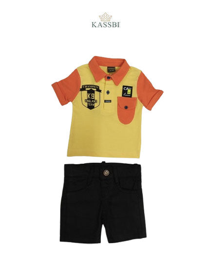 Ensemble 2 Pièces Bébé Garçon – Polo & Short