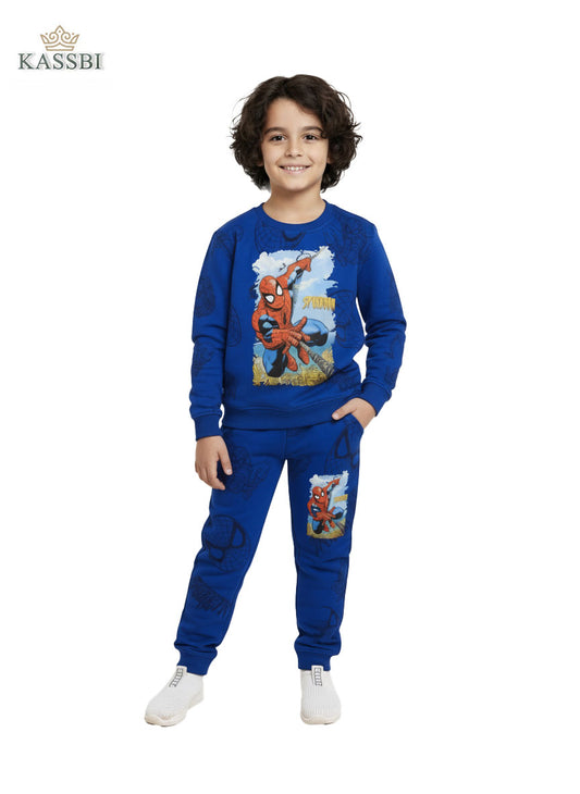 Ensemble Enfant 2 pièces - en coton avec sweat et pantalon imprimé