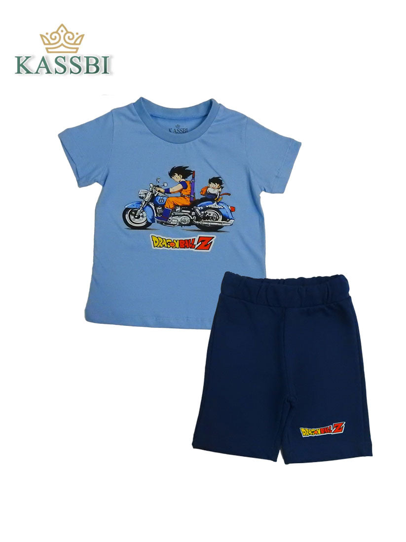 Ensemble Garçon 2-8 ans – T-shirt & Short Dragon Ball Z