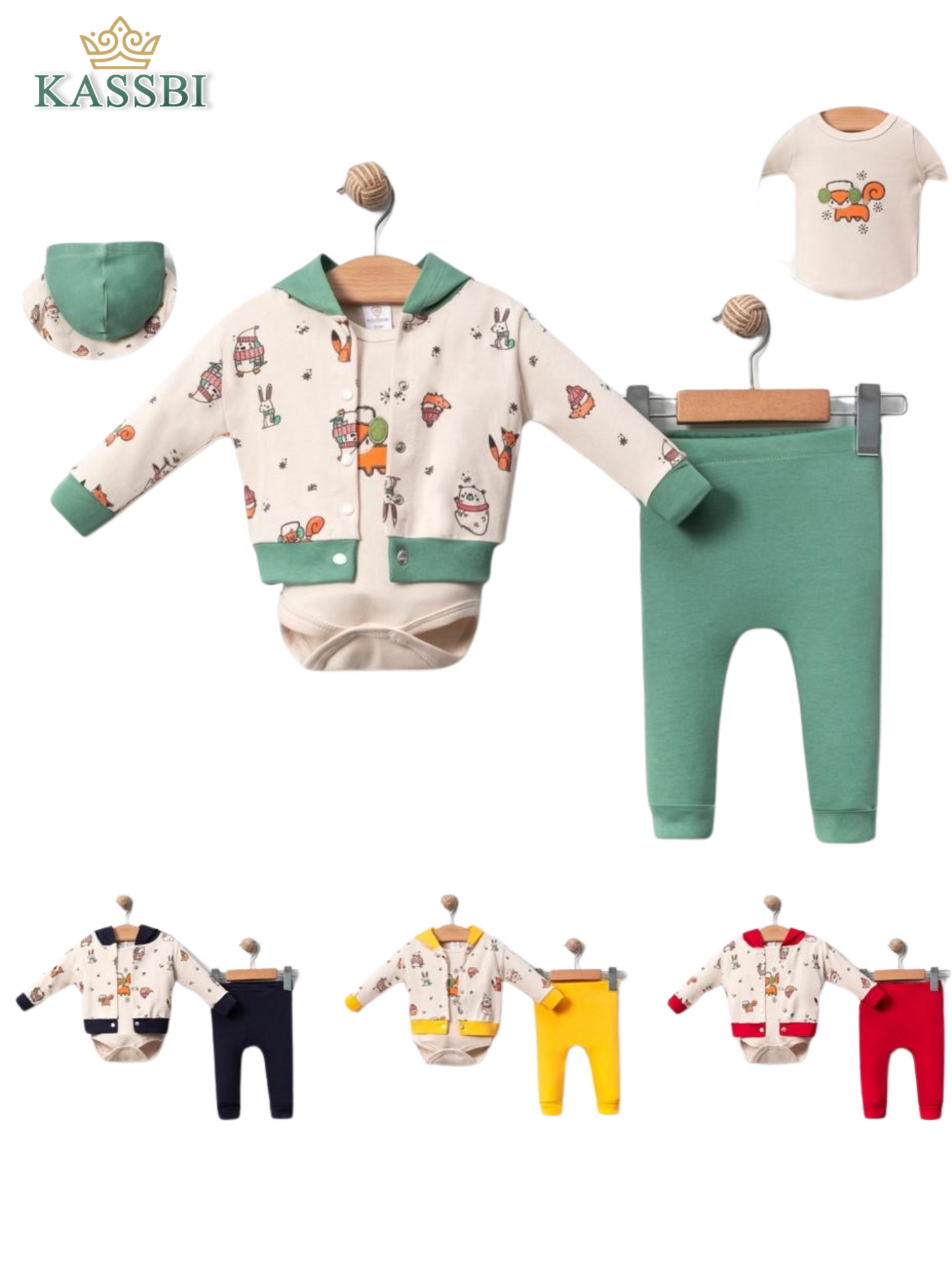 Ensemble 3pc en Coton