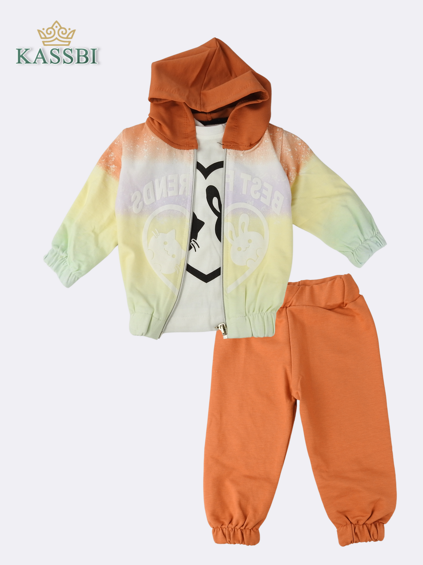 Ensemble 3 pièce Coton - fille