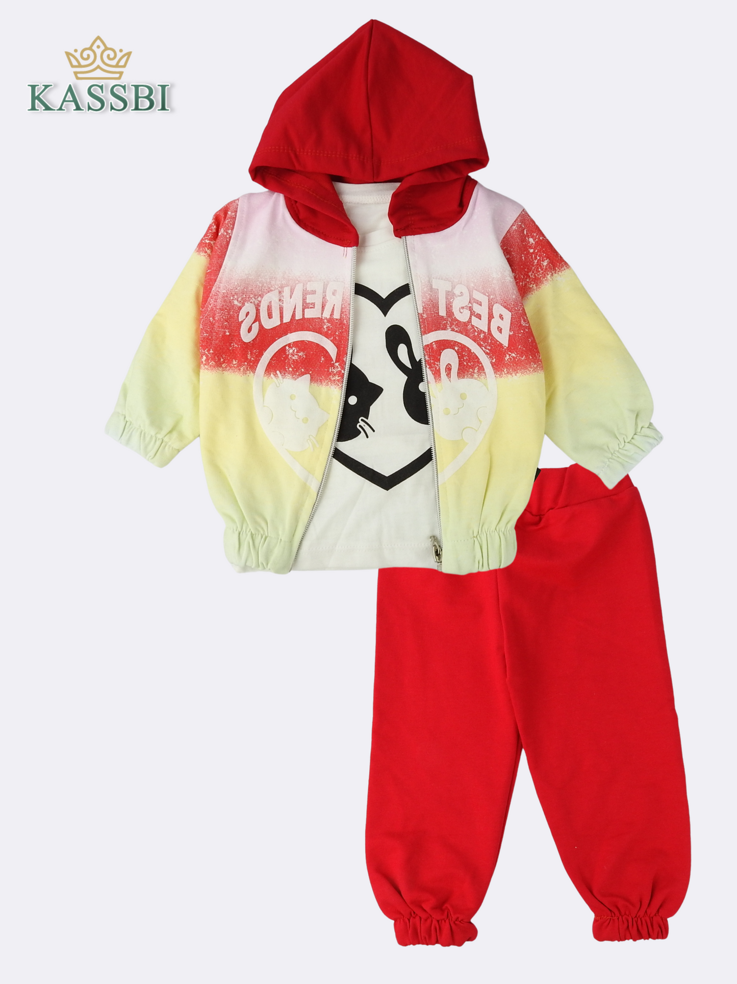 Ensemble 3 pièce Coton - fille