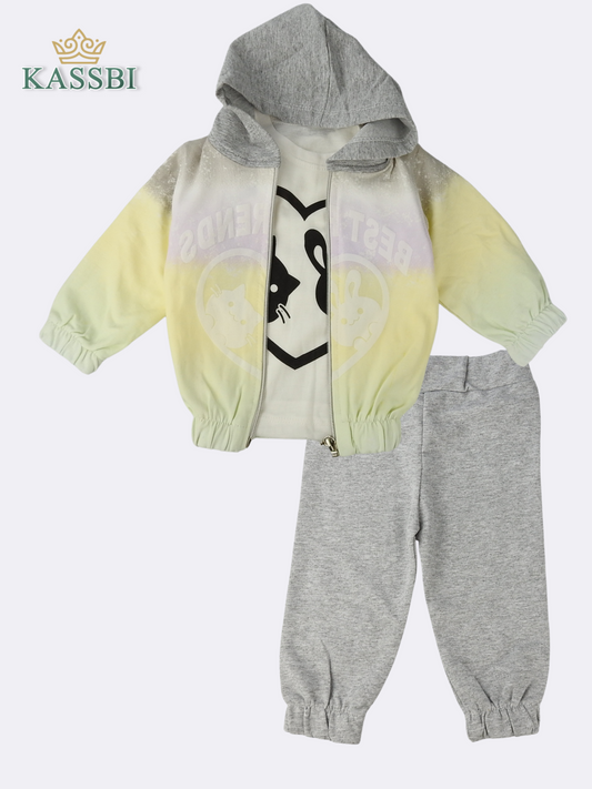 Ensemble 3 pièce Coton - fille