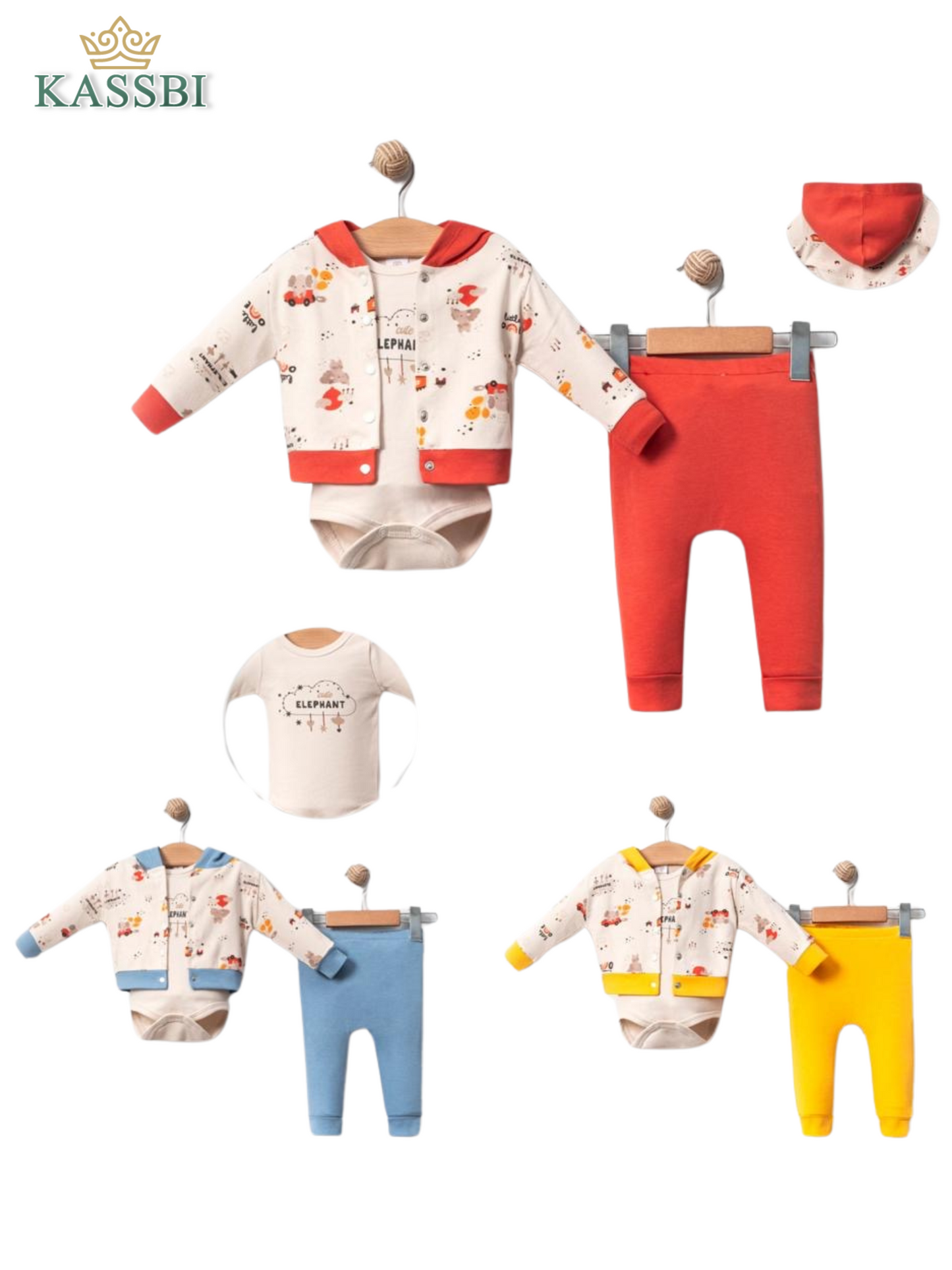 Ensemble 3 Pièces - Coton