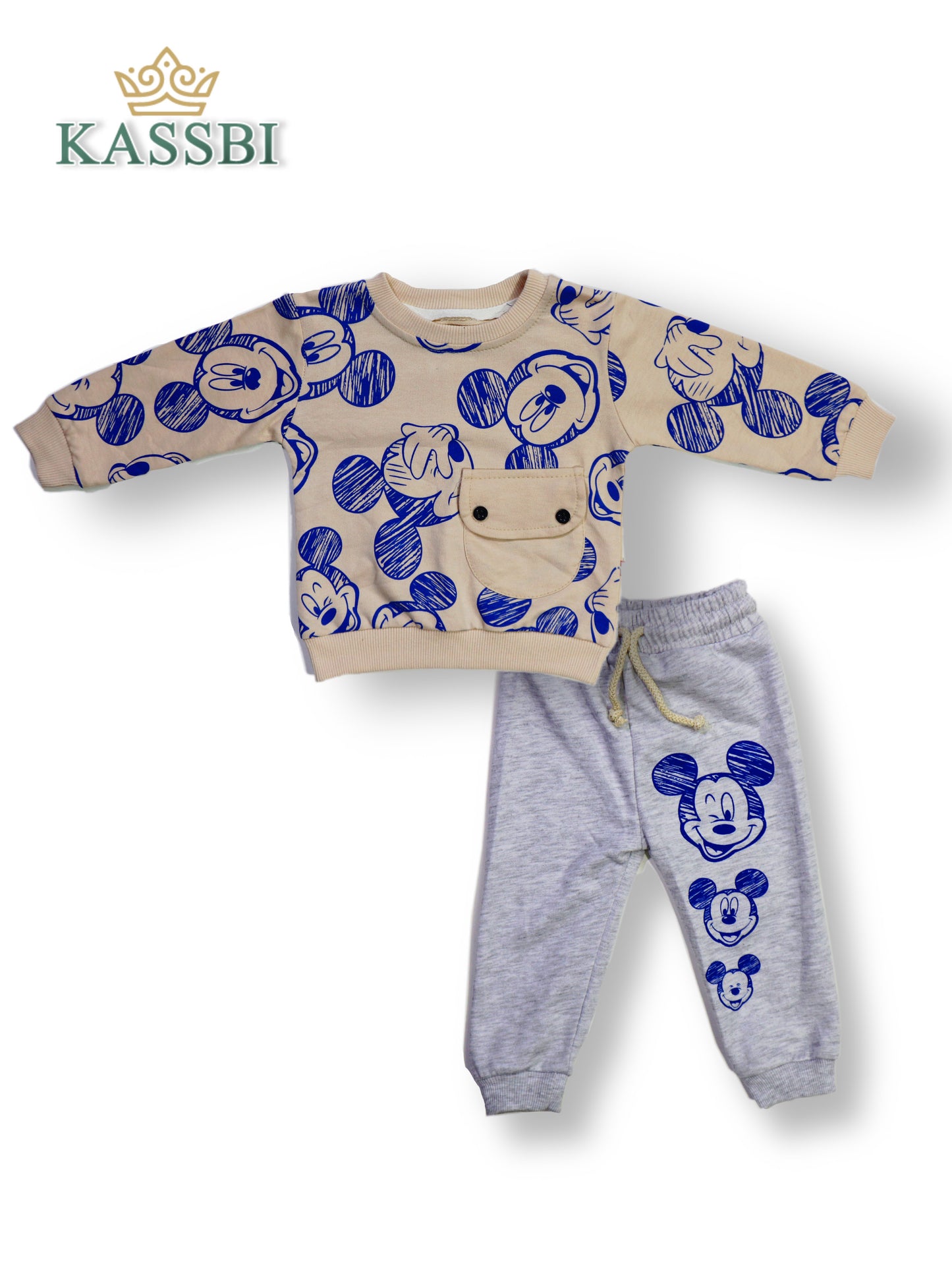 Ensemble Tricot + Pantalon En Coton