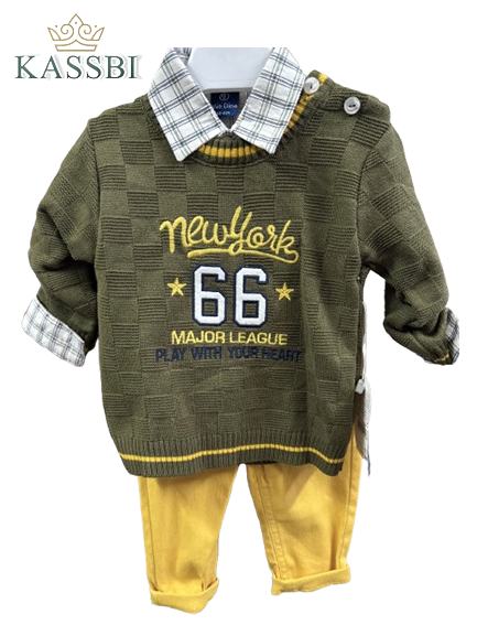 Ensemble 3 Pièce - Garçon | Idéal pour l'Aïd