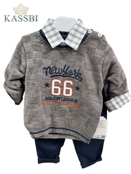 Ensemble 3 Pièce - Garçon | Idéal pour l'Aïd